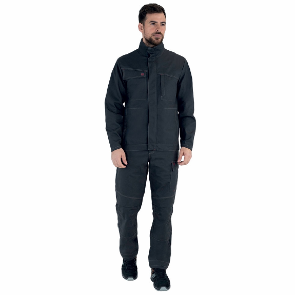 Lafont - Pantalon Homme BASALTE Coton majoritaire - 1MIMUP-Lire la description
