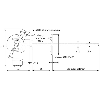 Sonde Pt100x2 alimentaire Ø6x0,4mm clamp 25mm tête mini DAN lg300mm
