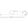 Sonde Pt100x1 contact à oeillet Ø10,5mm soudure masse 3 fils câble 2m