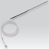 Sonde Pt100x1 à piquer classe A 3 fils Ø5x150mm inox 316L, c3m tresse