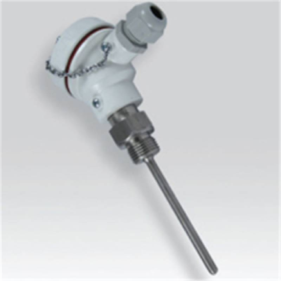 Sonde Pt100x1 Classe A 3 fils Ø6x0,4 200mm G1/2 4-20mA 0 à +50°C-Lire la description