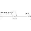 Sonde TC-K contact à œillet Ø4,5mm soudure masse, câble3m soie/soie