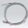 Sonde TC-K contact à œillet Ø4,5mm soudure masse, câble3m soie/soie