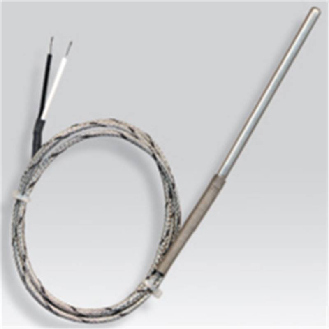 Sonde TC-K Ø4mm isolé, lg50mm, câble 3m SV/SV, -50 à +400 °C-Lire la description
