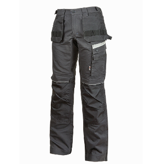 U-Power - Pantalon de travail gris Flex GORDON-Lire la description