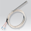 Sonde Pt100 Ø4mm lg50mm inox 316 L -50..90°C, câble 1m PVC/PVC