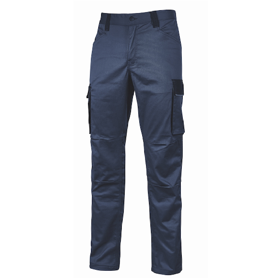 U-Power - Pantalon de travail bleu foncé Stretch et Slim CRAZY U-Power - Pantalon de travail bleu foncé Stretch et Slim CRAZY-Lire la description