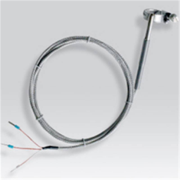 Sonde Pt 100 à fixation par collier de serrage, 40 - 60 Radial Sonde Pt 100 à fixation par collier de serrage, 40 - 60 Radial-Lire la description