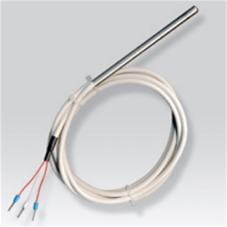 Sonde Pt100x2 3 fils Ø6x0,4mm lg100mm, câble 1m silicone/silicone-Lire la description