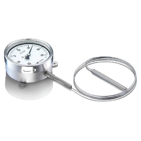 Thermomètre à dilatation de gaz avec capillaire Thermomètre à dilatation de gaz avec capillaire-Lire la description