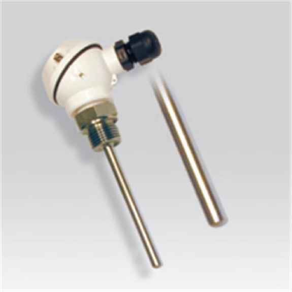 Sonde Pt100x1 à visser Ø6x0,4mm lg 50mm tête type MA-Lire la description