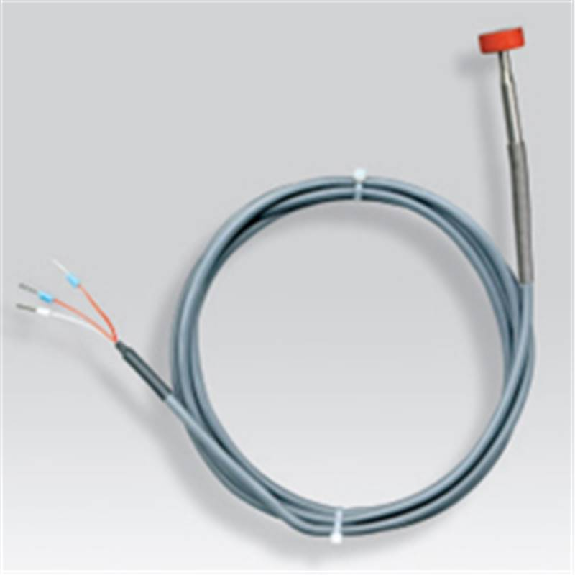 Sonde Pt100 de contact à fixation par aimant Ø 19 mm, câble 2m-Lire la description