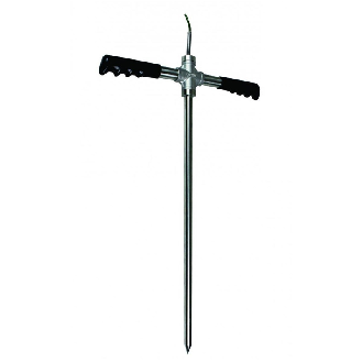 Sonde thermocouple K spéciale compost" -20 +150°C, lg1500mm"-Lire la description