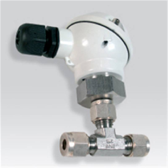 Sonde Pt100 avec raccord en T pour mesure dans tuyauterie Ø 12 mm-Lire la description