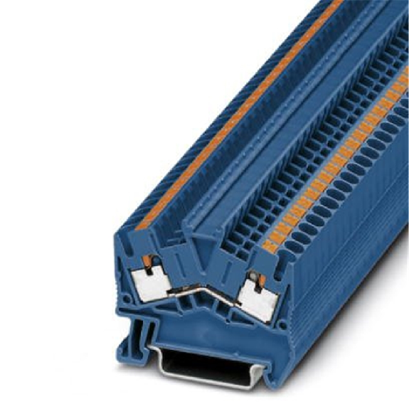 Bloc de jonction simple, Push-in, 0,14 - 4 mm², bleu-Lire la description