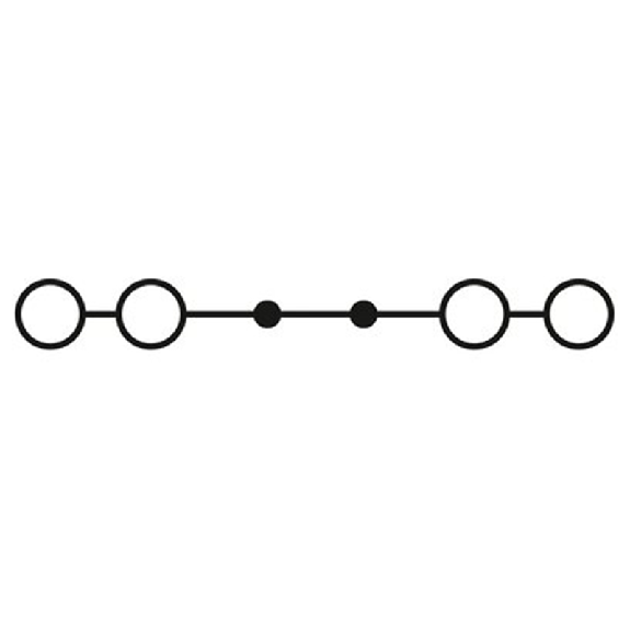 Bloc de jonction simple, Push-in, 0,14 - 2,5mm², bleu-Lire la description