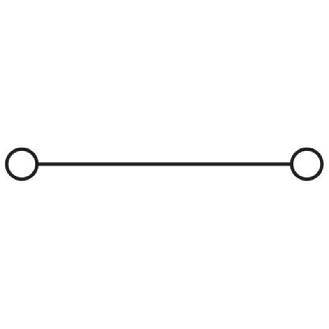 Bloc de jonction simple, Push-in, 25 - 95mm², gris-Lire la description
