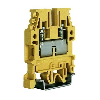 Bloc de jonction de passage, à vis, 4mm², 32A, 1000V, beige (A4)