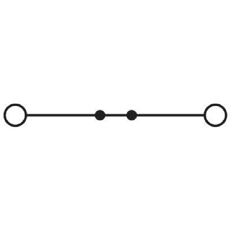 Bloc de jonction simple, Push-in, 0,2 - 6mm², gris-Lire la description