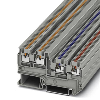 Bloc de jonction capteurs/actionneurs, Push-in, 0,14 - 1,5mm², gris