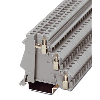 Bloc de jonction à 3 étages, à vis, 250 V, 24 A, 0,2 - 4 mm², gris