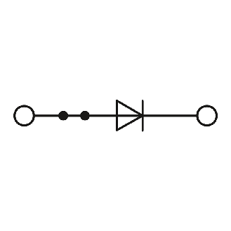 Bloc de jonction simple, Push-in, 0,14-4mm², 0.5A, 800V, gris-Lire la description