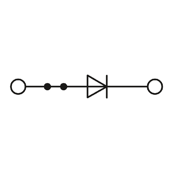 Bloc de jonction simple, Push-in, 0,14-4mm², 0.5A, 800V, gris Bloc de jonction simple, Push-in, 0,14-4mm², 0.5A, 800V, gris-Lire la description