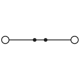 Bloc de jonction simple, vissé, 1,5mm² - 25mm², gris-Lire la description