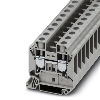 Bloc de jonction simple, vissé, 1,5mm² - 25mm², gris