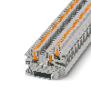Bloc de jonction simple, 800V, 24A, Push-in, 0,14 - 4mm², gris