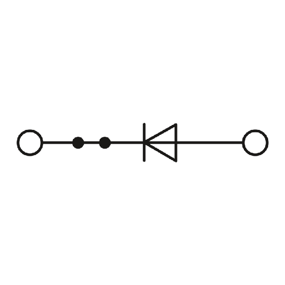 Bloc de jonction simple, Push-in, 0,14-4mm², 0.5A, 800V, gris Bloc de jonction simple, Push-in, 0,14-4mm², 0.5A, 800V, gris-Lire la description