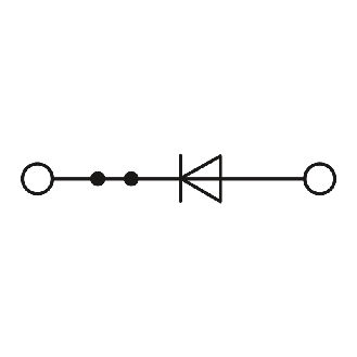 Bloc de jonction simple, Push-in, 0,14-4mm², 0.5A, 800V, gris-Lire la description