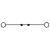 Bloc de jonction simple, Push-in, 0,5 - 16mm², gris