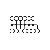 Bloc distributeur, 13 connexions, Push-in, 0,14 - 4 mm², gris