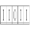 Bloc de jonction-fusibles, Push-in, 0,2 - 6mm², fusible: G / 5 x 20