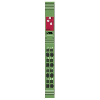 Bloc de jonction 2 sorties relais 24Vac, 48Vdc, IP20, Inline