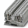 Bloc de jonction simple, à ressort, 0,2 - 25 mm², gris