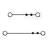 Bloc de jonction à 2 étages, Push-in, 0,14 - 1,5mm², gris
