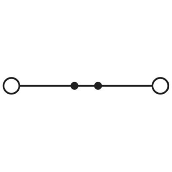 Bloc de jonction simple, Push-in, 6mm² - 35mm², vert/jaune-Lire la description