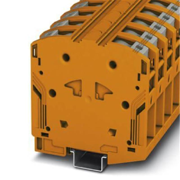 Bloc de jonction simple, Power-Turn, 10mm² - 70mm², vert/jaune-Lire la description