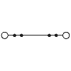 Bloc de jonction simple, Push-in, 0,14 - 4 mm², gris