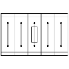 Bloc de jonction-fusibles C, Push-in, 0,5 - 10mm², 30 A, 400 V, noir