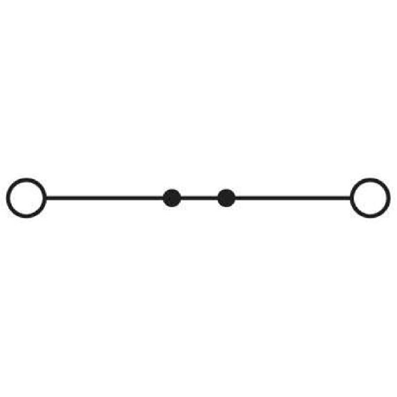 Bloc de jonction simple, Push-in, 0,14 - 4mm², 24A, 800V, noir-Lire la description