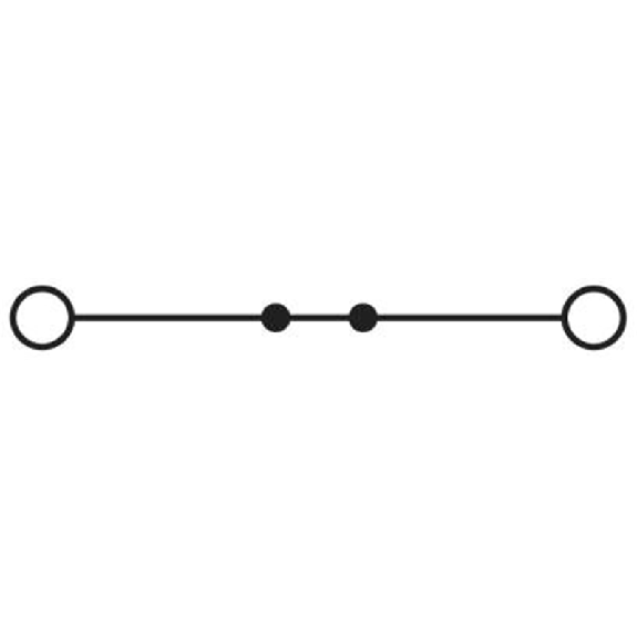 Bloc de jonction simple, Push-in, 0,5 - 10mm², bleu-Lire la description