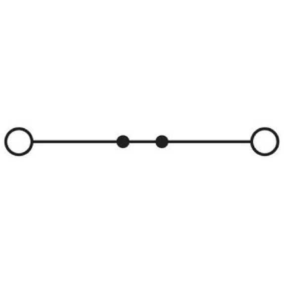 Bloc de jonction simple, vissé, 1,5mm² - 50mm², gris-Lire la description