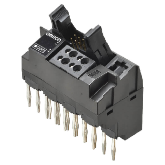 Bloc interface API, 8 x G2RV-SR/G3RV-SR, PNP, 30VAC/DC, 2A, Push-In-Lire la description