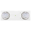 Bloc forte puissance 2 spots à Leds; SATI 1000lm-1h-IP65-IK03