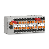 Bloc distributeur, Push-in, 0,14 - 4 mm², gris
