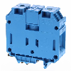 Borne simple étage 70mm², Bornes à vis, bleu, 2 pts de connexion