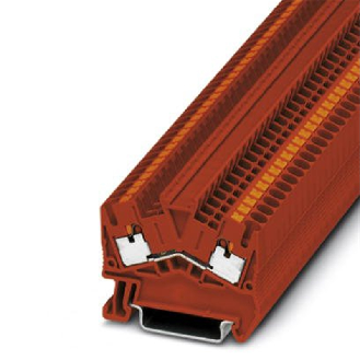 Bloc de jonction simple, Push-in, 0,14 - 4 mm², rouge-Lire la description